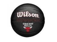 '  Wilson NBA TEAM TRIBUTE MINI BLACK CHI BULLS size 3